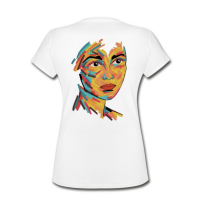 Damen T-Shirt mit Motiv "Juliet's face"