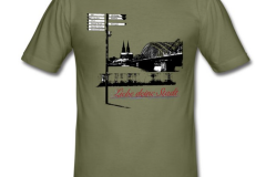 T-Shirt mit "Liebe deine Stadt" Aufdruck