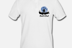 Personalisiertes Polo-Shirt mit dem Aufdruck "Mondliebe"