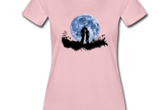 T-Shirt mit dem Aufdruck "Mondliebe"